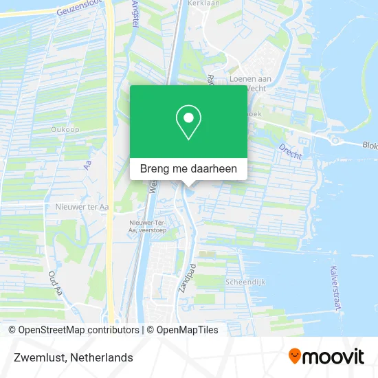 Zwemlust kaart