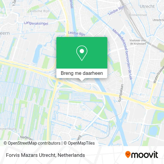 Forvis Mazars Utrecht kaart