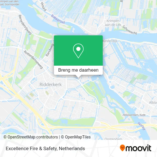 Excellence Fire & Safety kaart