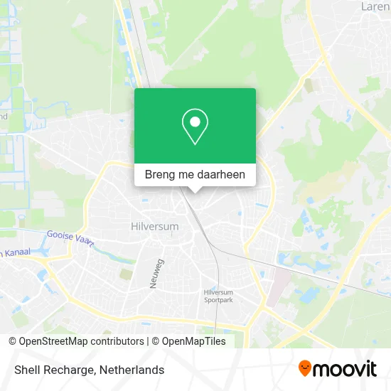 Shell Recharge kaart
