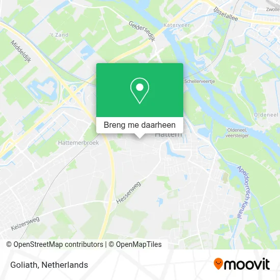 Goliath kaart