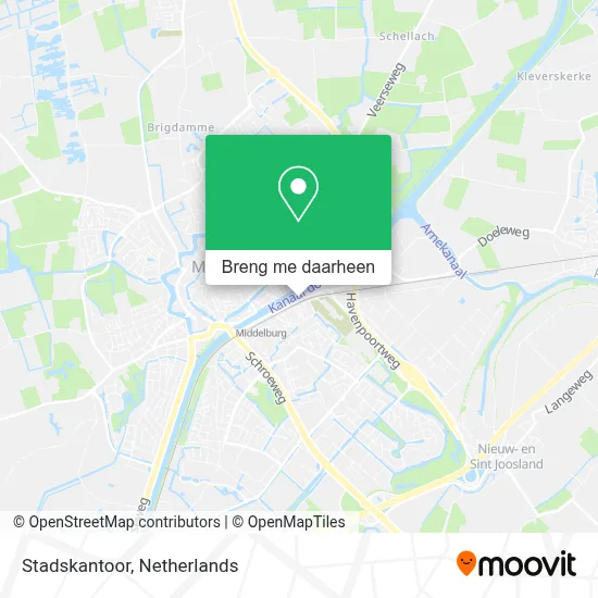 Stadskantoor kaart