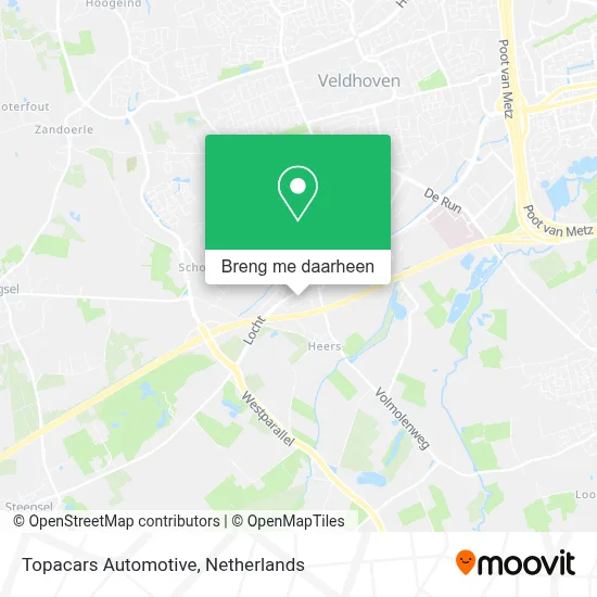 Topacars Automotive kaart