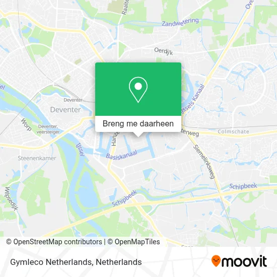 Gymleco Netherlands kaart