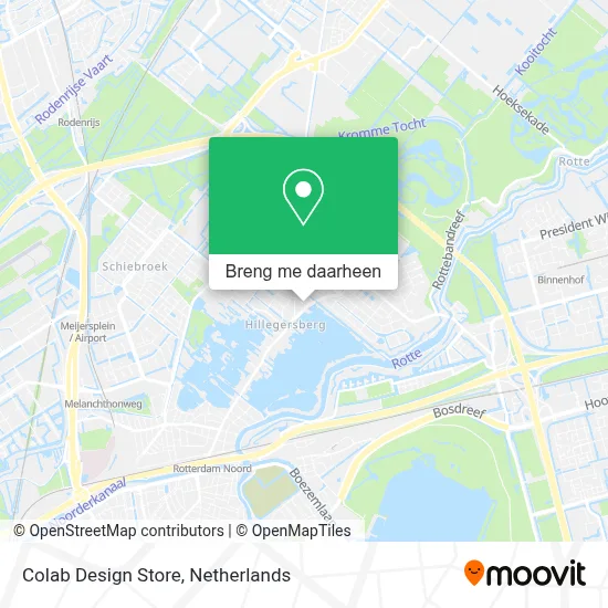 Colab Design Store kaart