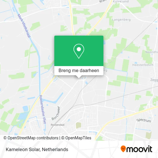 Kameleon Solar kaart