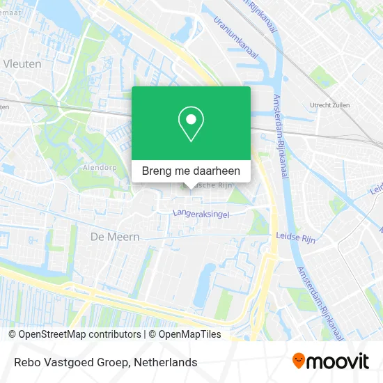 Rebo Vastgoed Groep kaart