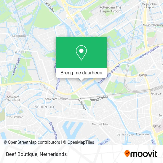 Beef Boutique kaart