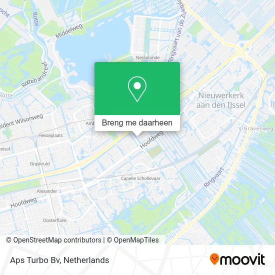 Aps Turbo Bv kaart