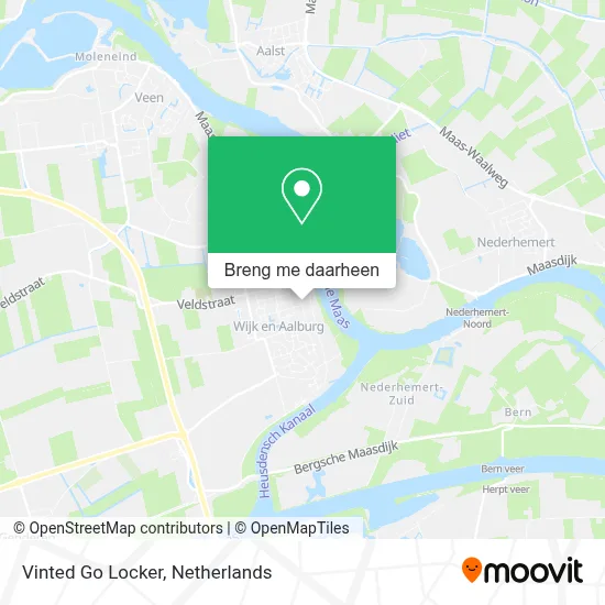 Vinted Go Locker kaart