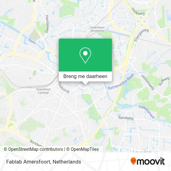Fablab Amersfoort kaart