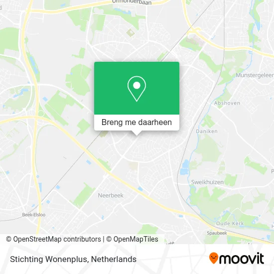Stichting Wonenplus kaart