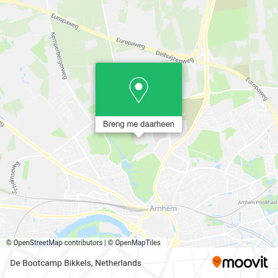 De Bootcamp Bikkels kaart