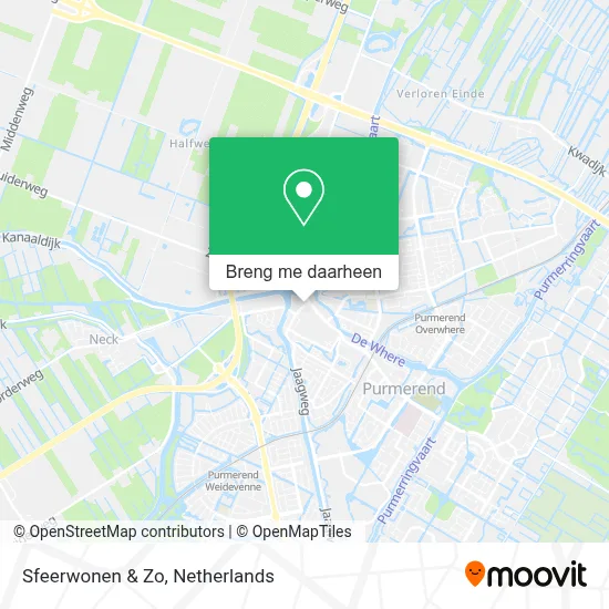 Sfeerwonen & Zo kaart
