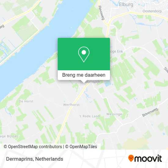 Dermaprins kaart