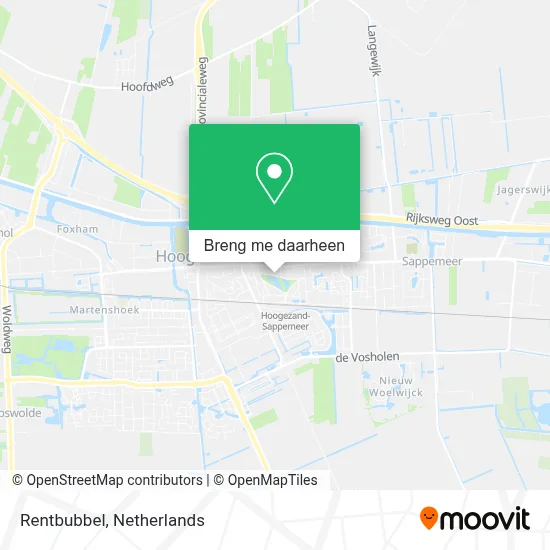 Rentbubbel kaart