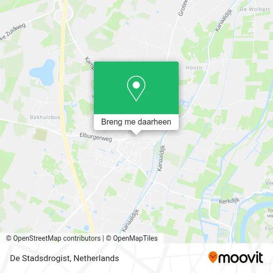 De Stadsdrogist kaart