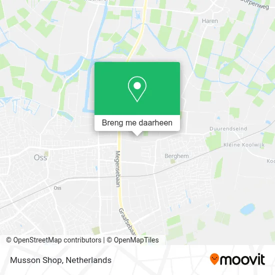Musson Shop kaart