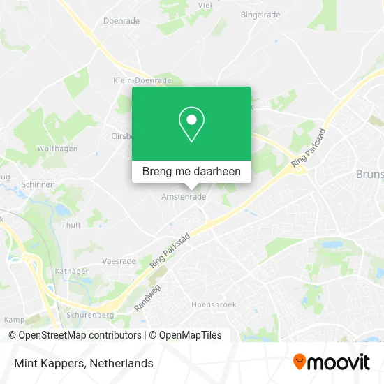 Mint Kappers kaart
