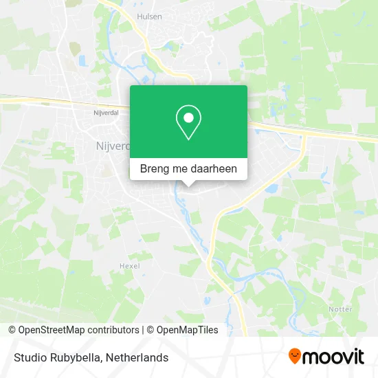 Studio Rubybella kaart