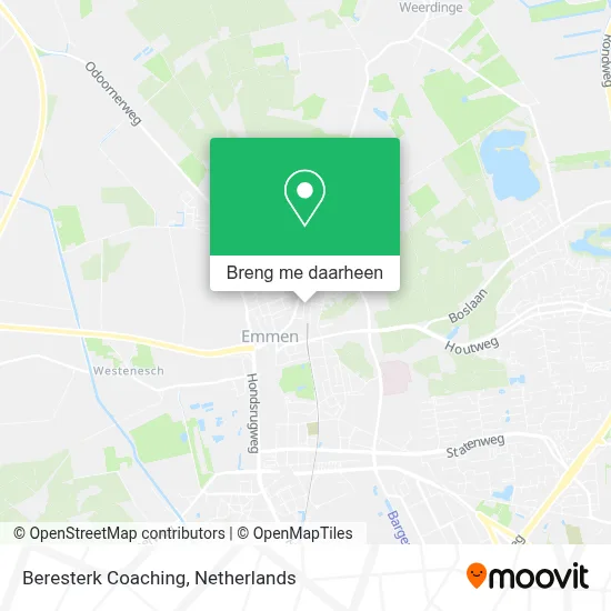 Beresterk Coaching kaart
