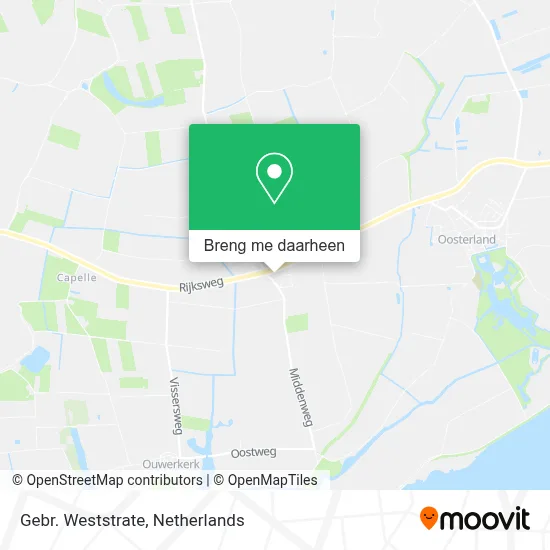 Gebr. Weststrate kaart