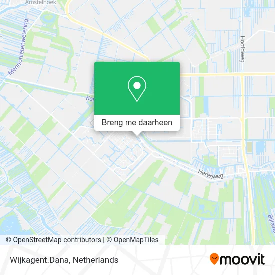Wijkagent.Dana kaart