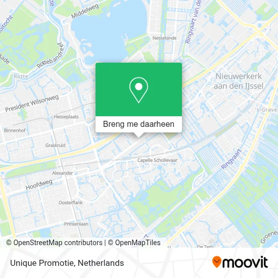 Unique Promotie kaart