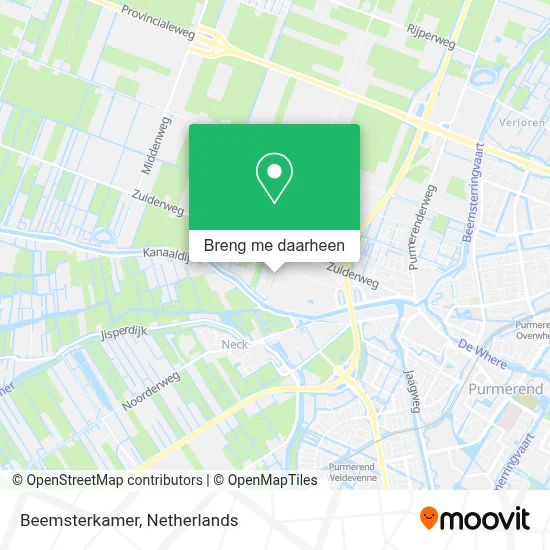 Beemsterkamer kaart