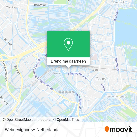 Webdesigncrew kaart