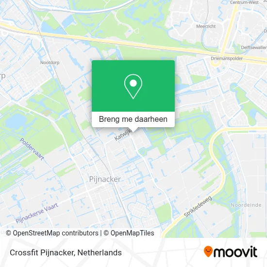 Crossfit Pijnacker kaart