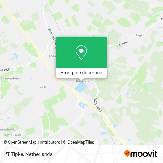 'T Tipke kaart
