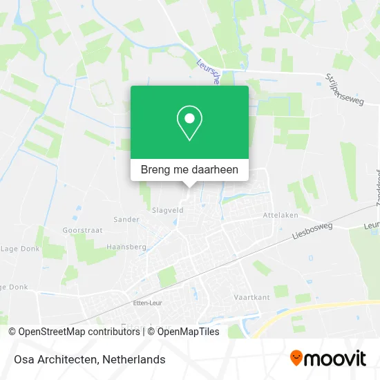 Osa Architecten kaart