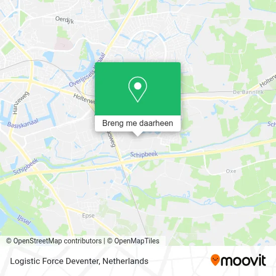 Logistic Force Deventer kaart