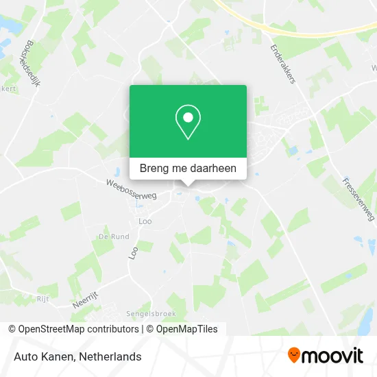 Auto Kanen kaart