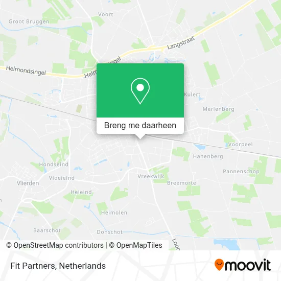 Fit Partners kaart