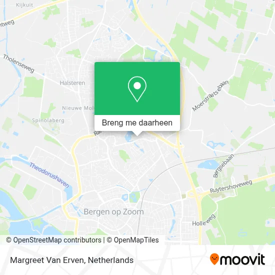 Margreet Van Erven kaart