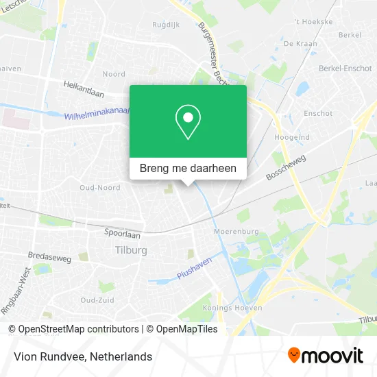 Vion Rundvee kaart