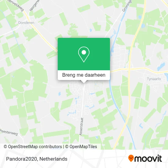 Pandora2020 kaart