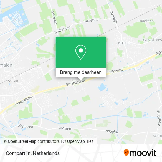 Compartijn kaart