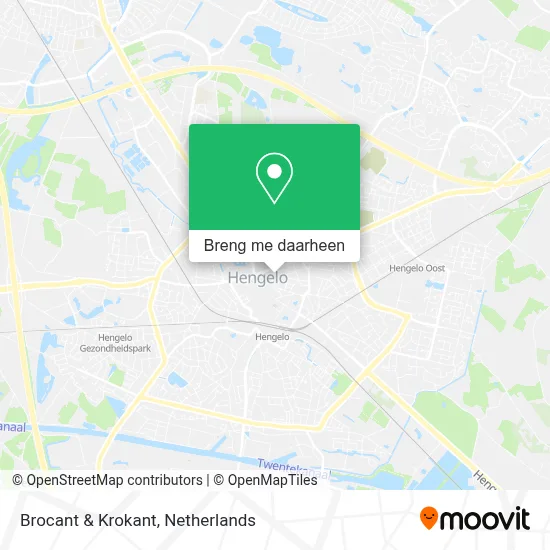 Brocant & Krokant kaart