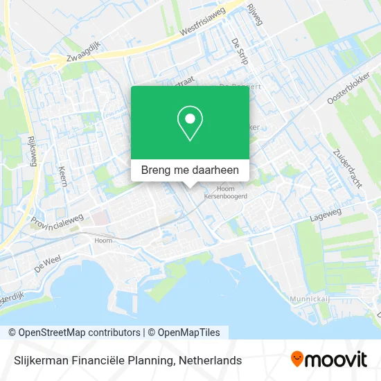 Slijkerman Financiële Planning kaart