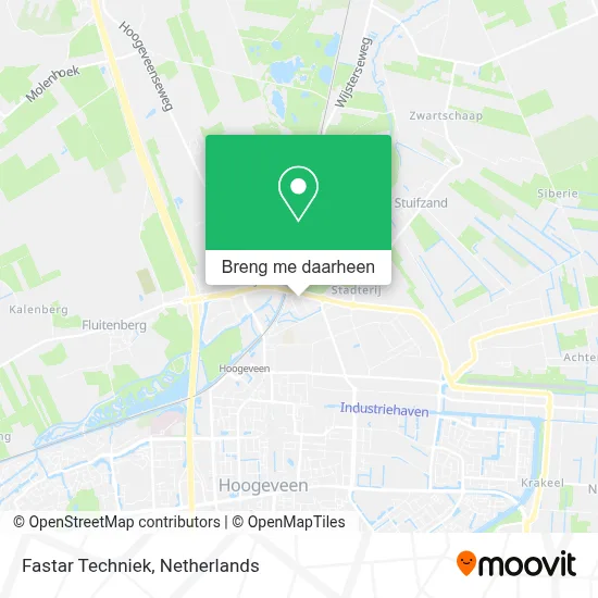 Fastar Techniek kaart