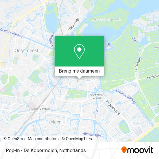 Pop-In - De Kopermolen kaart
