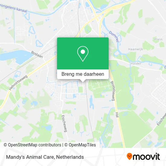 Mandy's Animal Care kaart