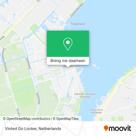 Vinted Go Locker kaart