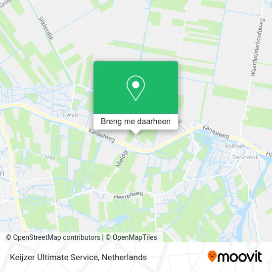 Keijzer Ultimate Service kaart