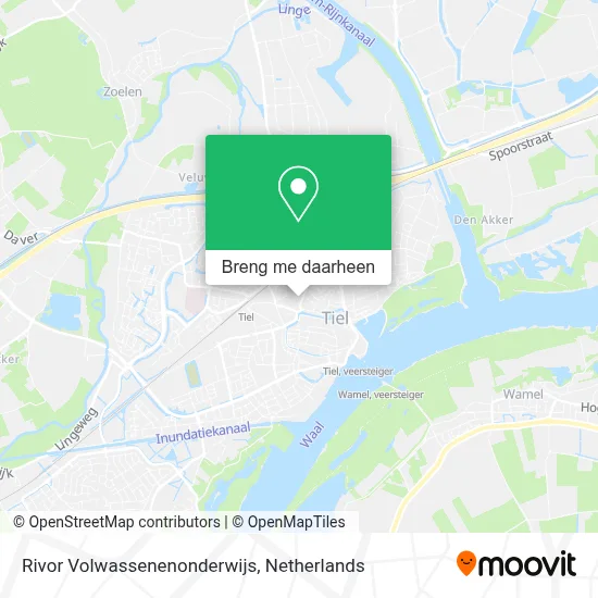 Rivor Volwassenenonderwijs kaart