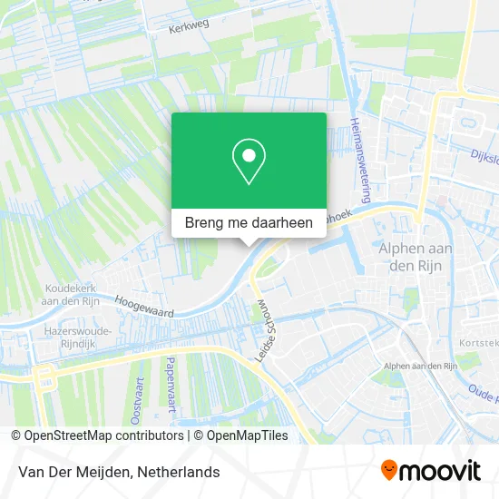 Van Der Meijden kaart