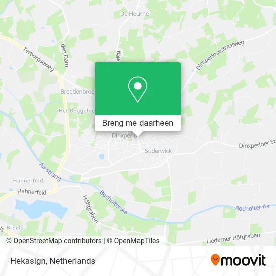 Hekasign kaart